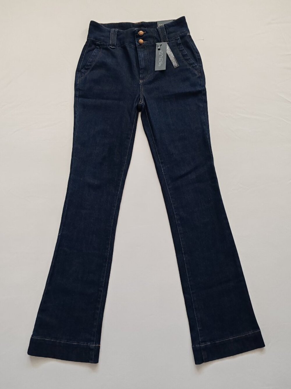 NWT Rachel Zoe High Rise Bootcut Jeans Dark Wash Size 2
